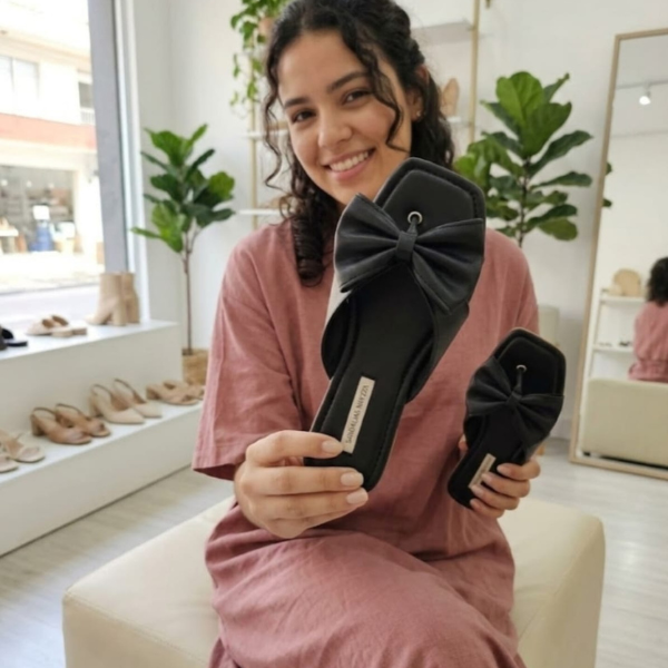 Sandália Rasteirinha Feminina Laço – Conforto e Estilo no Dia a Dia
