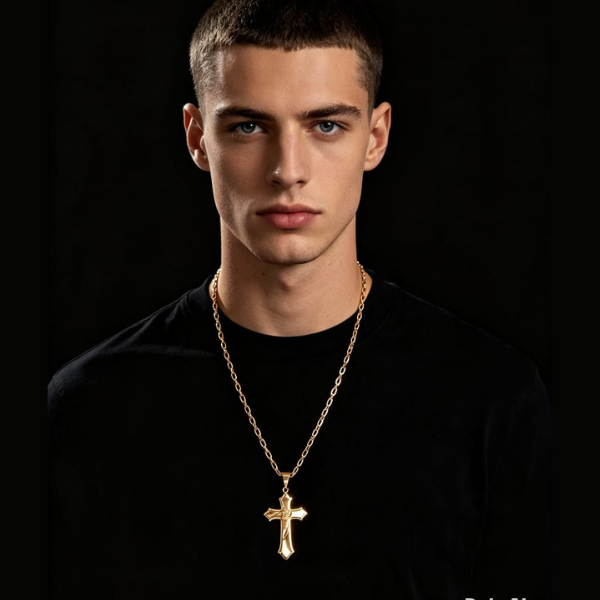 Corrente Masculina Moeda Antiga 1,5mm – Clássica, Elegante e Sofisticada