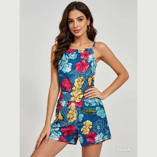 Macaquinho Suplex: Modern, Comfortable Romper for Everyday Style