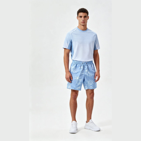Short Tactel Elastano moda praia