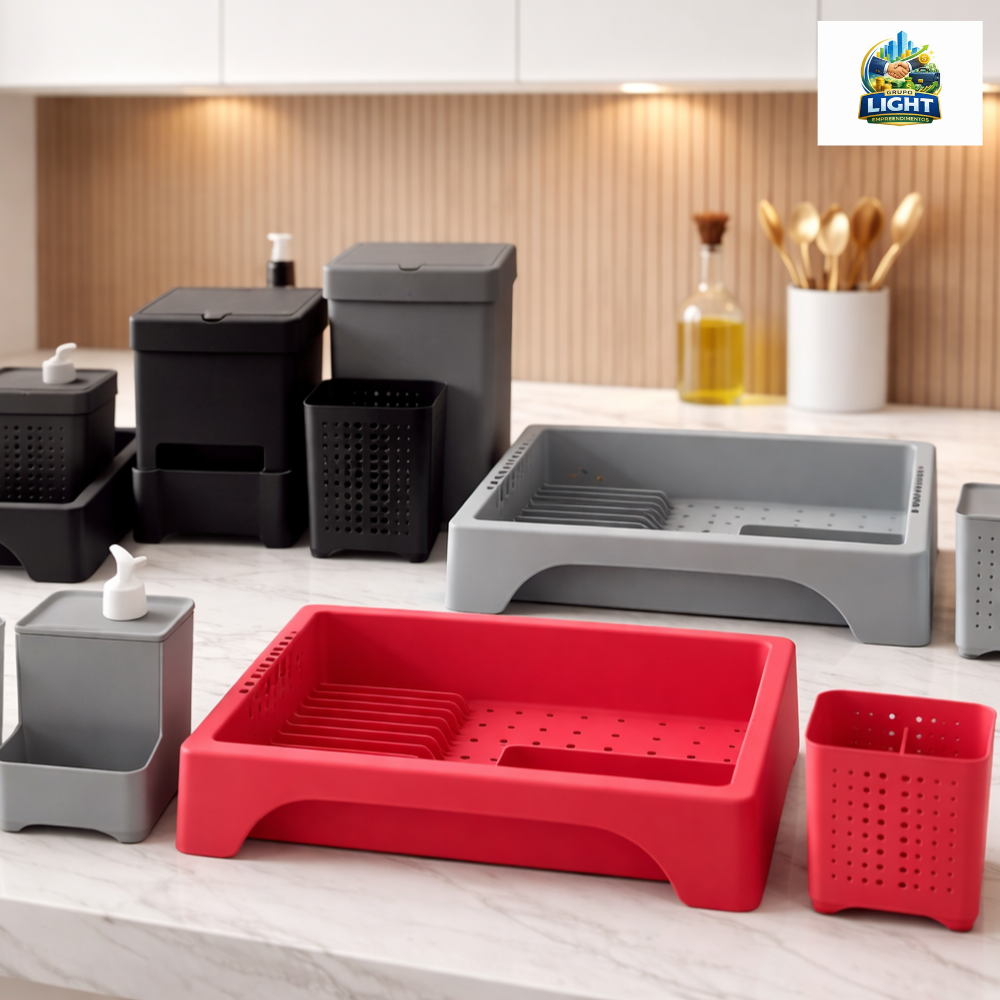 Kit Jade 4 Peças Cozinha