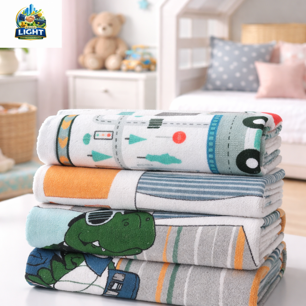 Toalha de Banho Infantil