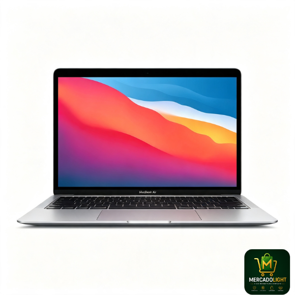 Apple Macbook Air 2020 MGN93LL/A 13.3" Chip M1 256GB SSD 8GB RAM - Prata (Ativo Maio/2026)