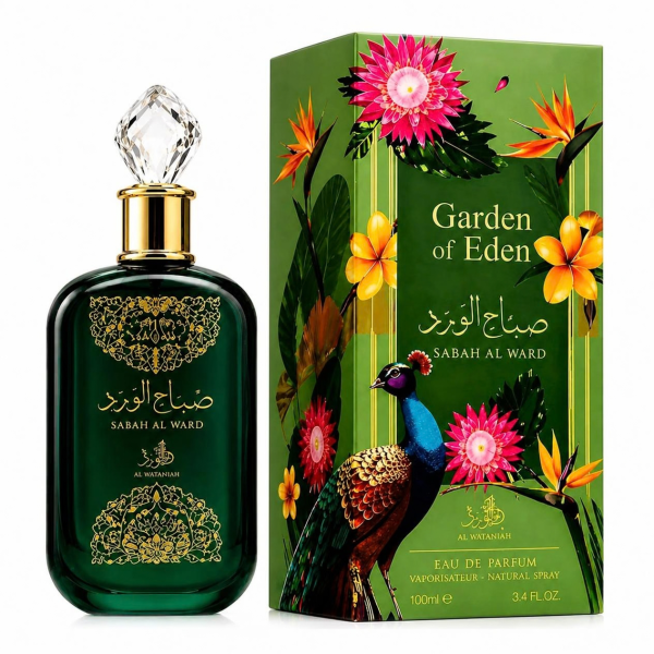 Perfume Al Wataniah Sabah Al Ward Garden Eau de Parfum Feminino 100ml