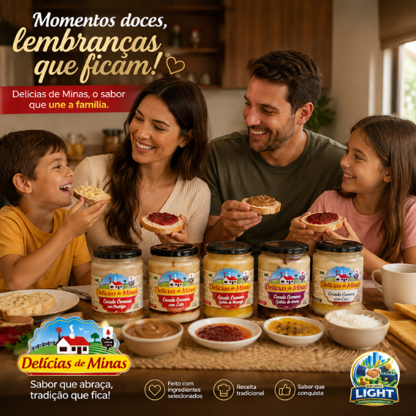 Doce cremoso de minas