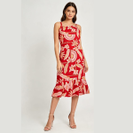 Vestido de Suplex Colorido com Alças Finas – Confortável para o Dia a Dia