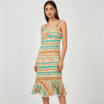 Vestido Suplex Colorido com Alça Grossa – Conforto e Estilo Moderno