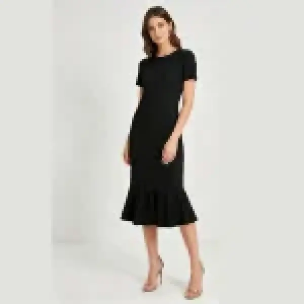 Vestido de Suplex com Mangas – Confortável e Estiloso para o Dia a Dia