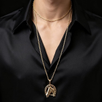 Corrente Masculina Moeda Antiga – Clássica, 1,5mm, Elegância BR