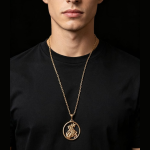 Corrente Masculina Moeda Antiga 1,5mm – Clássica, Elegante e Sofisticada