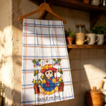 Pano de Prato Xadrez