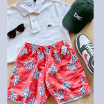 Short Tactel Elastano moda praia