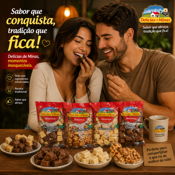 Doce em tablete de minas