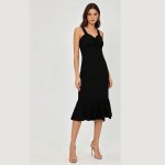 Vestido de Suplex Canelado com Alça Larga – Conforto e Estilo para o Dia a Dia