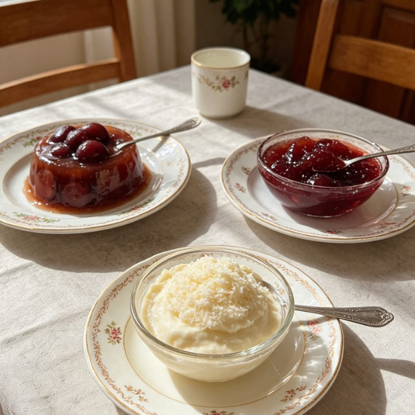 Doce cremoso de minas  de ameixa