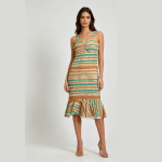 Vestido Suplex Colorido com Alça Grossa – Conforto e Estilo Moderno