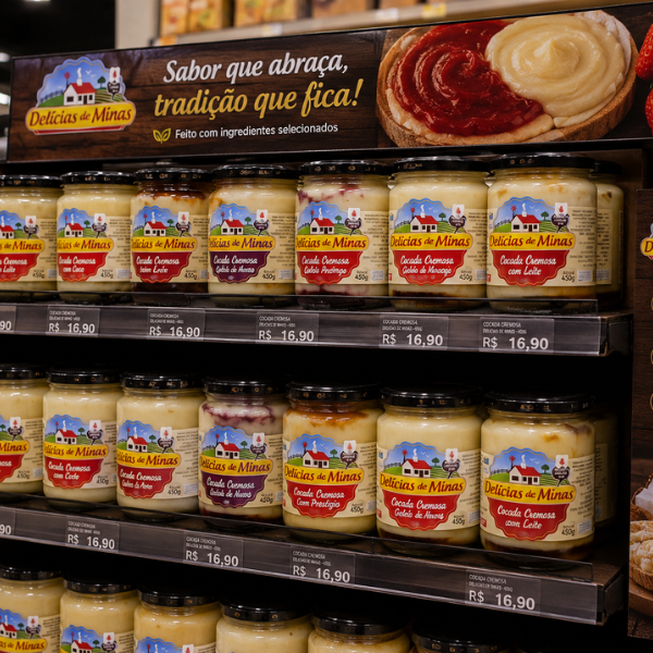 Doce cremoso de minas