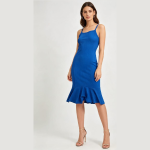 Vestido Suplex Alça Fina Canelado – Comfortable Everyday Dress BR