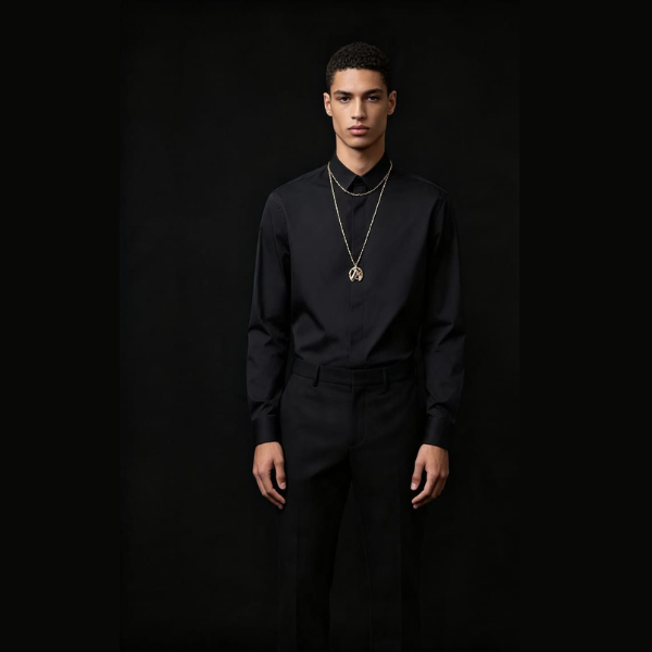 Corrente Masculina Moeda Antiga – Clássica, 1,5mm, Elegância BR
