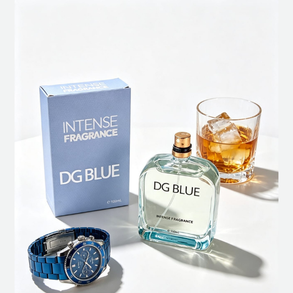 Deo Colônia Intense Francês DG Blue – Elegant Long-Lasting Perfume BR
