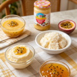 Doce cremoso de minas de maracuja