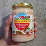 Doce cremoso de minas morango