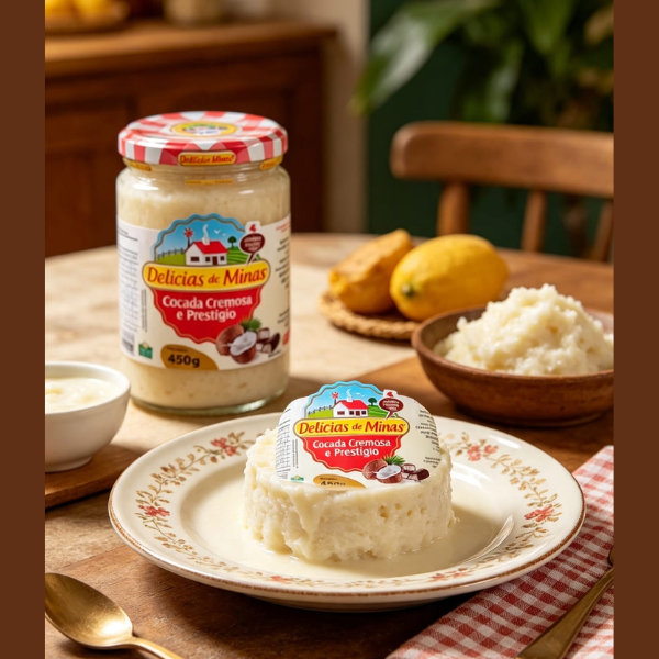 Doce cremoso de minas prestigio