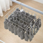 Varal 40 Prendedores para Roupas Íntimas Inox – Grande Capacidade