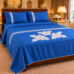 Colcha de Casal Bordada Vira: Elegância e Conforto para Seu Quarto