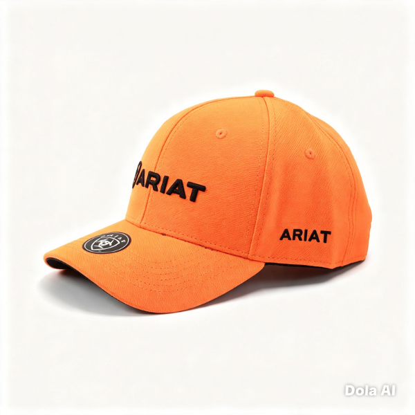 Boné Ariat nome reto