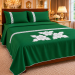 Colcha de Casal Bordada Vira: Elegância e Conforto para Seu Quarto