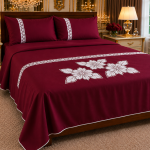 Colcha de Casal Bordada Vira: Elegância e Conforto para Seu Quarto
